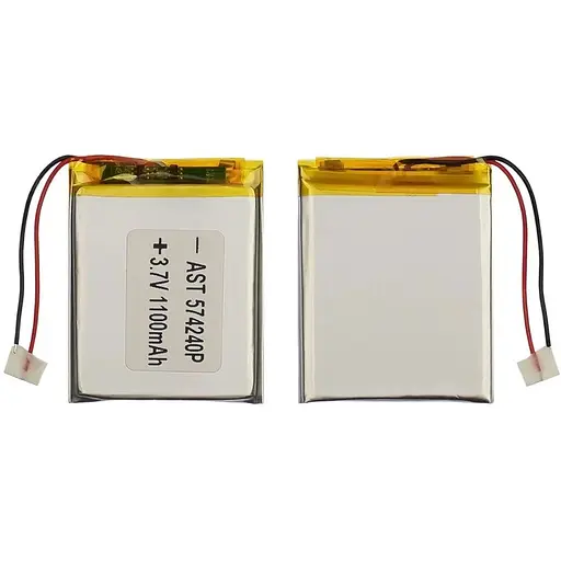 Аккумулятор 574240P универсальный с контроллером, 5 х 40 х 51 мм (1100 mAh)/ для смартфона, планшета