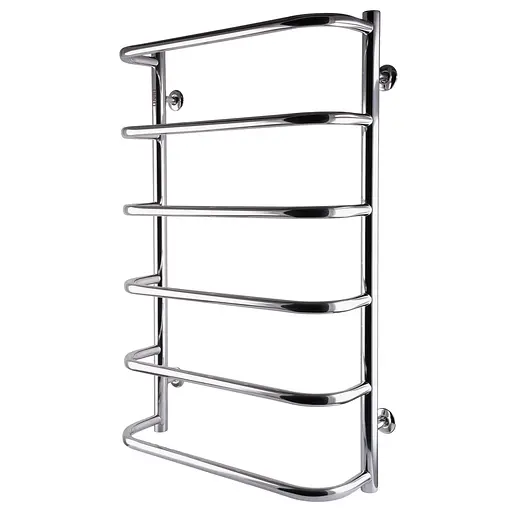 Водяна рушникосушка Unio LS W 800-500-6 Драбинка Скоба, Хром - фото 2