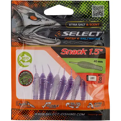 Силікон Select Snack 1.5" #280 (8 шт/уп) - фото 2