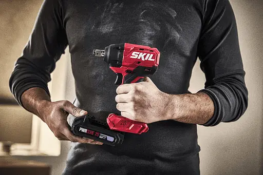 Гайковерт ударный Skil 3241 CA 20В бесщеточный до 3350 об/мин 500 Нм 1 кг без АКБ и ЗП - фото 5