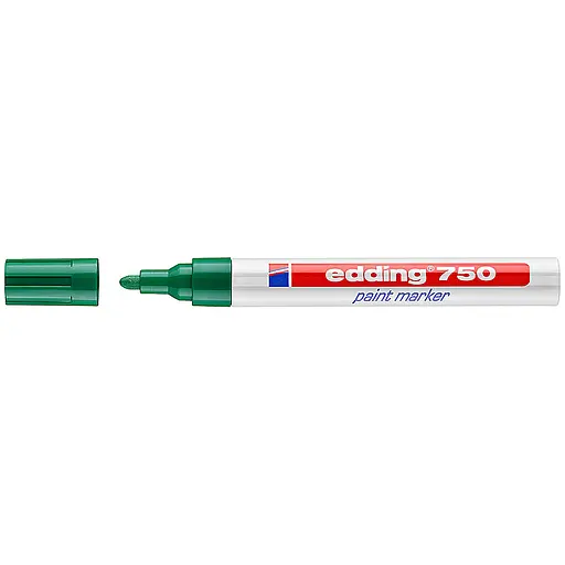 Маркер Edding Paint e-750 2-4 мм круглый зеленый (e-750/04)