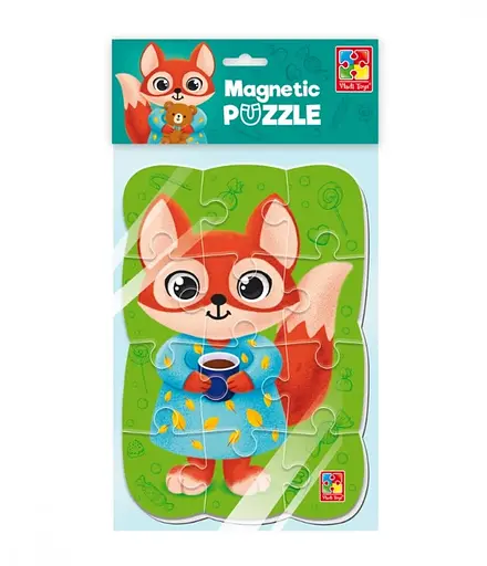 Пазлы мягкие магнитные Лисица, А5