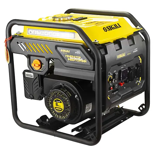 Генератор інверторний SIGMA 3.0/3.5 кВт, однофазний, ручний запуск (5710731) - фото 2