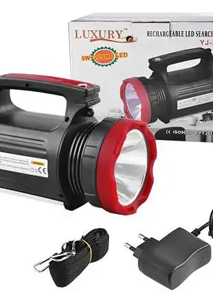 Фонарь-прожектор Yajia YJ-2895U LED аккумуляторный, переносной - фото 3