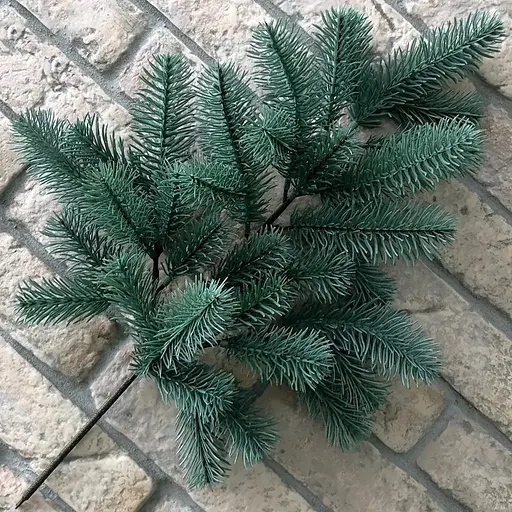 Гілка хвойна Hvoya Premium лита блакитна 53 см 16 шт. - фото 3