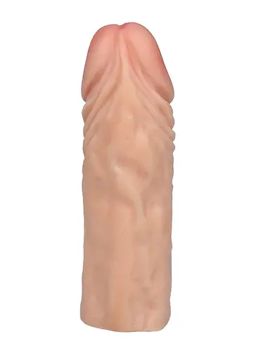 Насадка на пенис LoveCloneX Gladiator 5.5quot; 14 см (телесный) - фото 6
