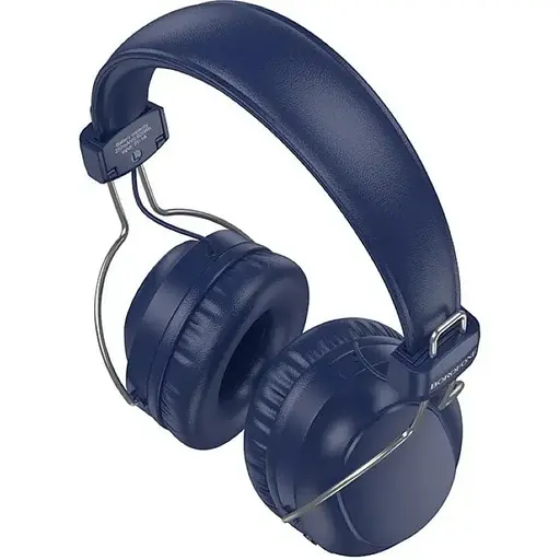Навушники Borofone бездротові накладні BO33 Melody BT headphones блакитні
