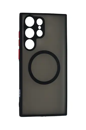 Магнитный чехол XON PhoneCase Magnetic для Samsung S23 Ultra (PCMB2123300B 9724) Черный - фото 1