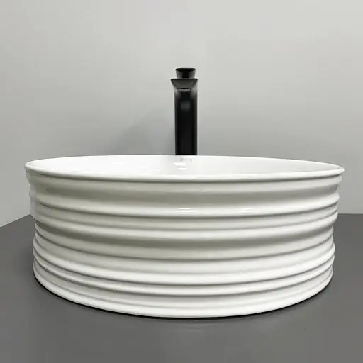 Умивальник VBI Larino білий накладний VBI-012621, Білий - фото 5