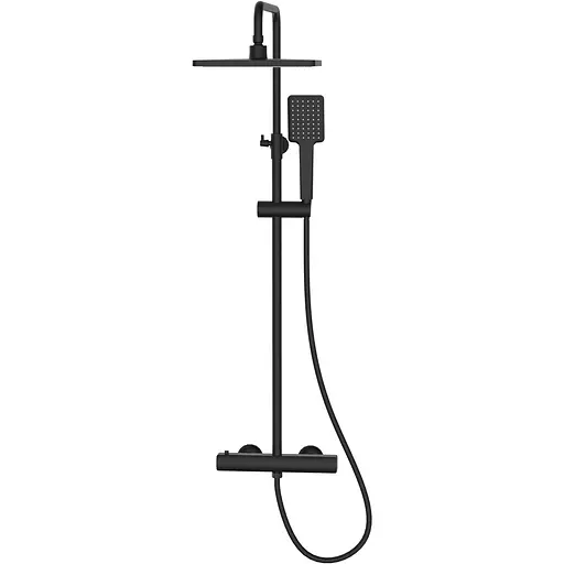 Душова система Imprese Bilovec T-15256, Чорний матовий - фото 1