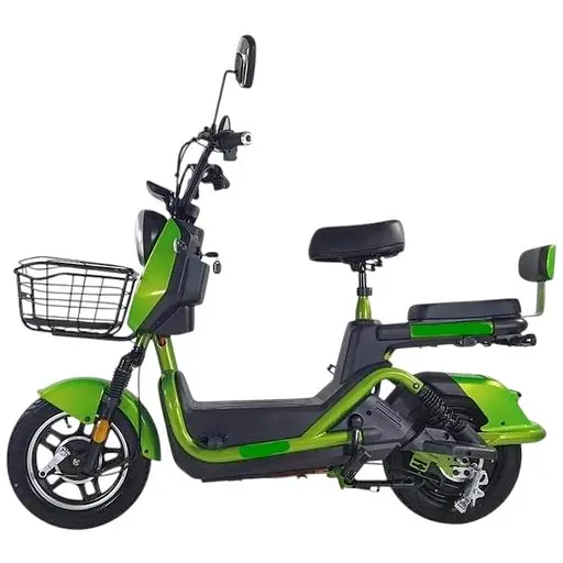 Електроскутер двомісний Crosser CR2 (500W, 60V, 20ah) зелений - фото 4