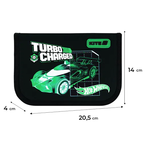 Пенал без наполнения Kite Hot Wheels (HW26-621) - фото 6