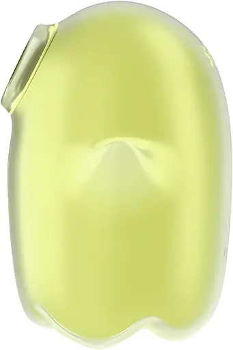Вакуумний кліторальний стимулятор з вібрацією Satisfyer Glowing Ghost жовтий - фото 6