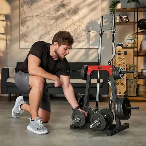 Стійка під диски, грифи та гантелі Hop-Sport HS-1008A - фото 5