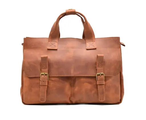 Шкіряний портфель Tarwa 41х27х9 см sum0025612 - фото 3