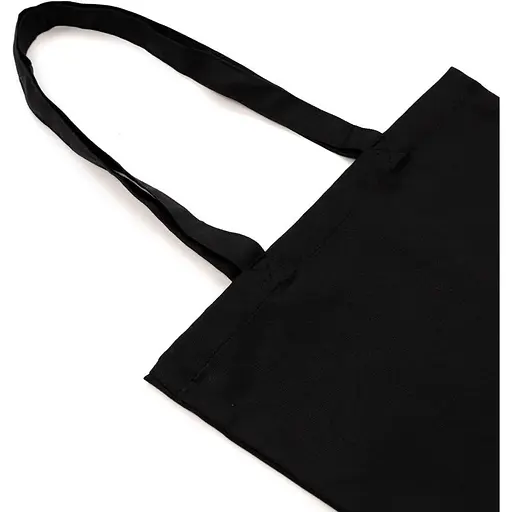 Сумка Rosa Talent 38х42 см ручка 70 см чорна бавовна 200 г/м2   - фото 2