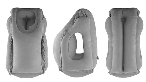 Надувна подушка Woollip для сну в положенні «на столі» Сіра (984-02) - фото 2