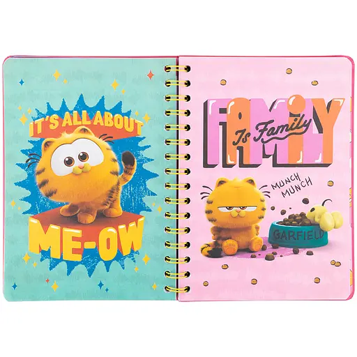 Щоденник на спіралі Kite Garfield тверда обкладинка (GF25-438) - фото 6