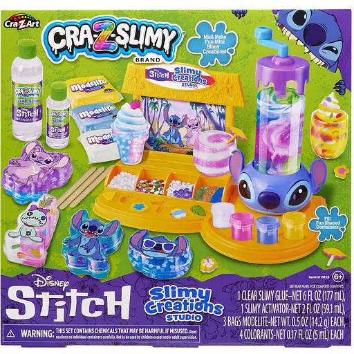 Слайм Cra-Z-Art Stitch Slimy Creations Studio 31 од. (37199CRA) - фото 3