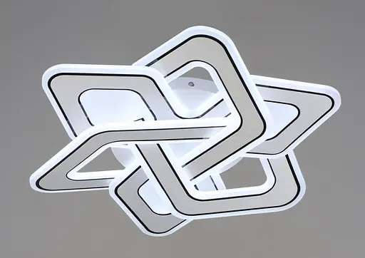 Люстра світлодіодна акрилова стельова Sirius YH1330/204W