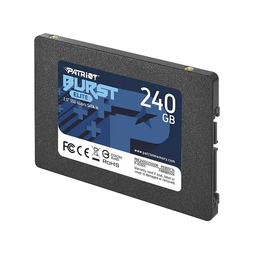 SSD 2.5&quot; накопичувач Patriot Burst Elite 240GB (PBE240GS25SSDR)