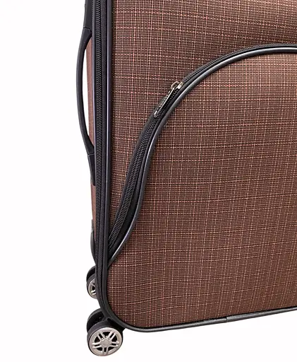 Валіза тканинна (Impertex) Маленька (S) Водонепроникна на 4 Подвійних Колесах 50 л Розширенням TK005-S - фото 3