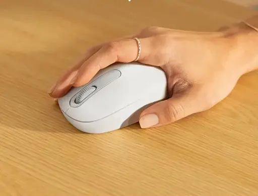 Миша Logitech M196 Bluetooth White (910-007460) - фото 2