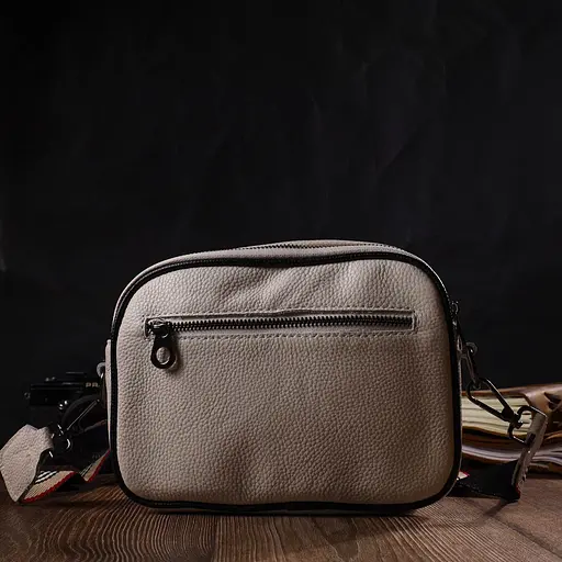 Сумка кожаная женская Vintage 21х16х8 см sum0022717 - фото 8