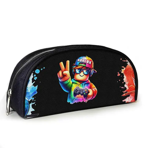 Пенал шкільний з принтом Roblox 23х10х8 см дитячий для дівчинки, хлопчика (3882)