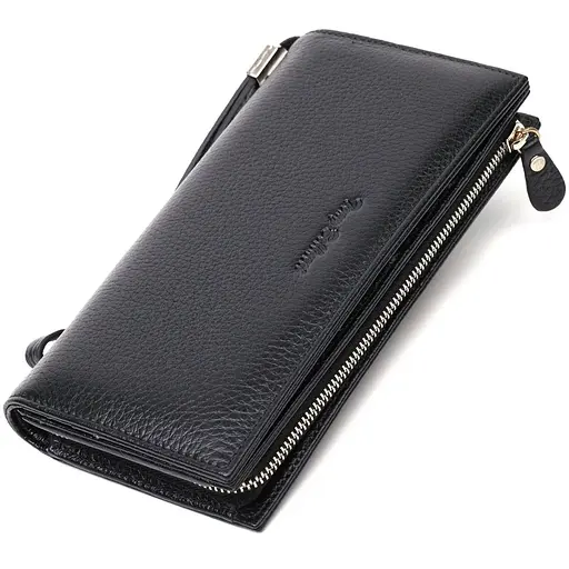 Кожаный женский клатч Tony Bellucci 19х10х2 см acs0028347 - фото 1