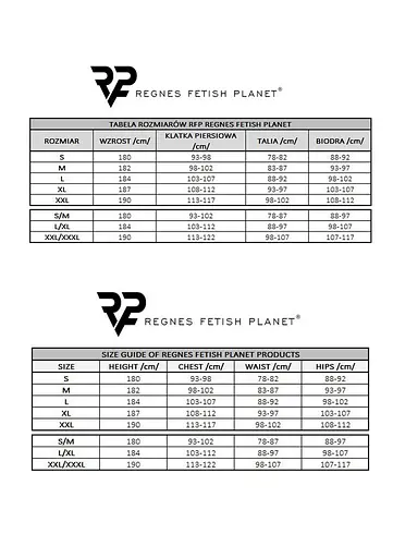 Шорти на блискавці Regnes Fetish Planet M (чорний з червоним) - фото 7