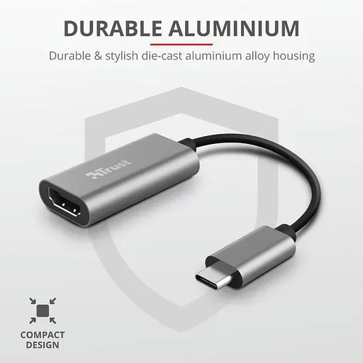 Адаптер HDMI Trust DALYX USB-C to HDMI (23774) - фото 8