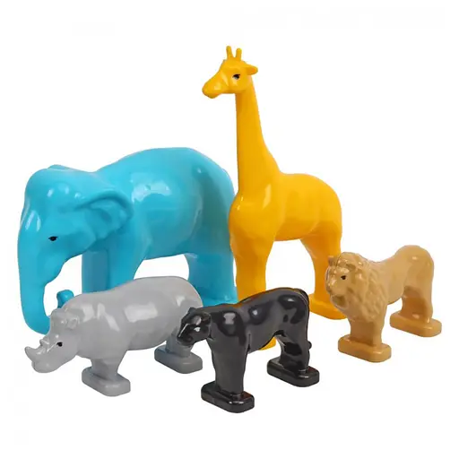 Детский игровой набор "Фигурки животных" 1102 домашние и дикие животные - фото 3