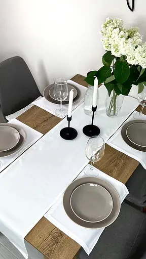 Комплект Доріжка водовідштовхувальна Білий однотон 300х40 см 4 шт. - фото 4