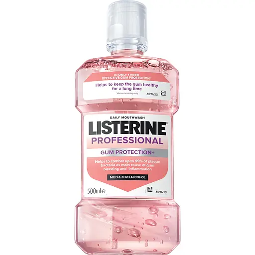 Ополіскувач для ротової порожнини Listerine професійний Захист ясен+ 500 мл