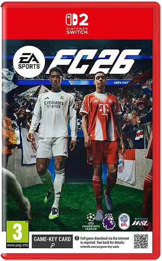 Гра Sony PlayStation консольна Switch 2 EA Sports FC 26, код активації