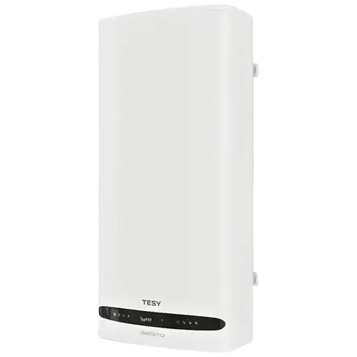 Бойлер TESY GCR 802722 E31 ECW BelliSlimo 2.2 кВт, мокрый ТЭН, 65 л, универсальный, прямоугольный, белый (304606) - фото 1