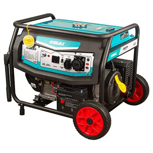 Бензиновий генератор Sigma 9.5/10.0 кВт, однофазний, ручний/електро запуск (5710581) - фото 5