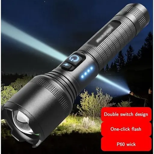 Ліхтарик DK SY-2006 Black [152324] - фото 6