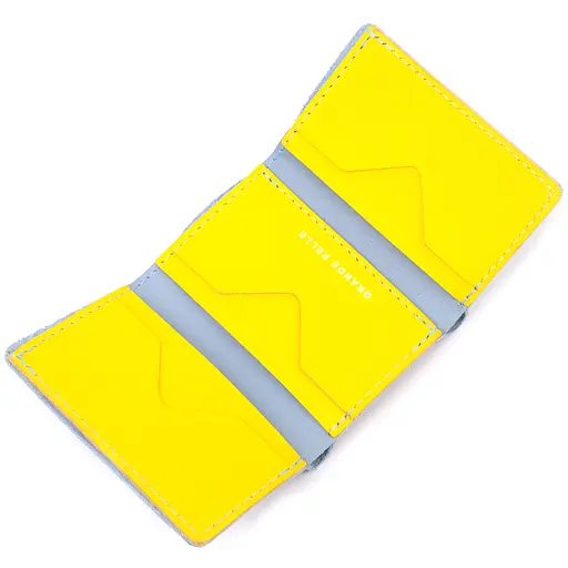 Женское кожаное портмоне Grande Pelle 7.5х10х2 см acs0024164 - фото 4