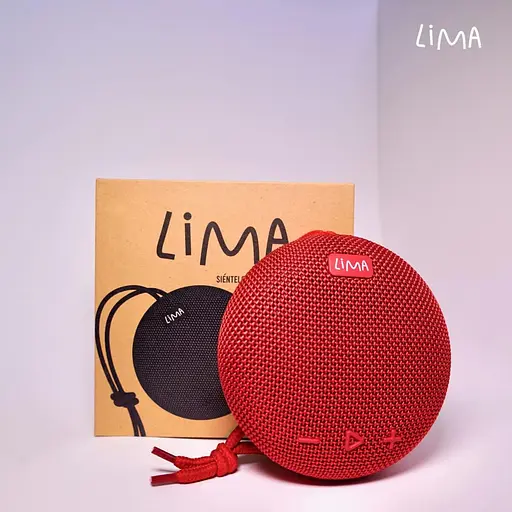 Lima Stone 737 Потужний Bluetooth-динамік зі стереозвуком Портал Водонепроникний IPX7 Червоний - фото 5