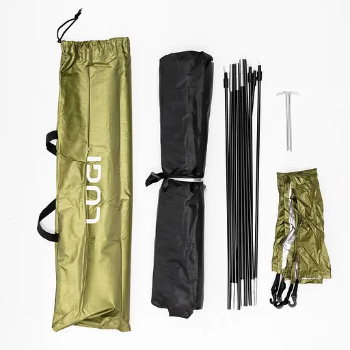 Палатка 2-3 местная Yiwu 200x150x120 см туристический палатка кемпинг рыбалка природа отдых SJ-0005 - фото 4