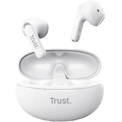 Наушники Trust TWS Yavi Earphones BT 5.3 ENC SBC Mic белые