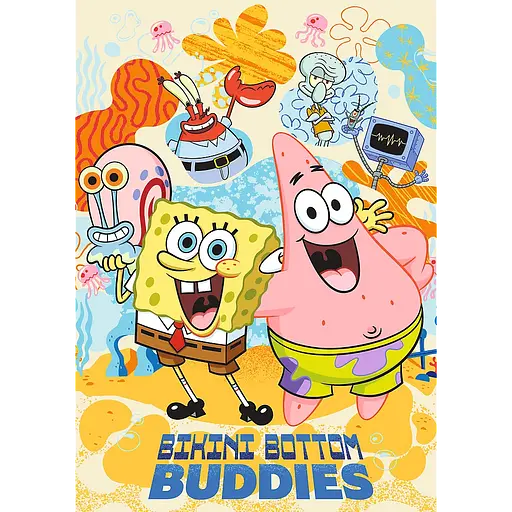 Пазл Губка Боб Квадратні Штани - 1000 шт. TREFL 12081 - фото 2