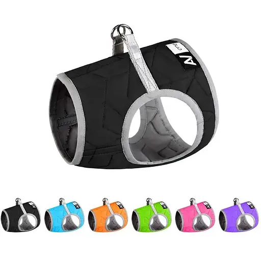 Шлея AiryVest One м'яка, розмір XS4 чорний - фото 4