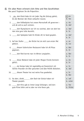 Deutsch üben 15. Präpositionen Buch - фото 2