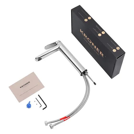 Змішувач для раковини Kroner Element 211111-0101 (CV035942) - фото 8