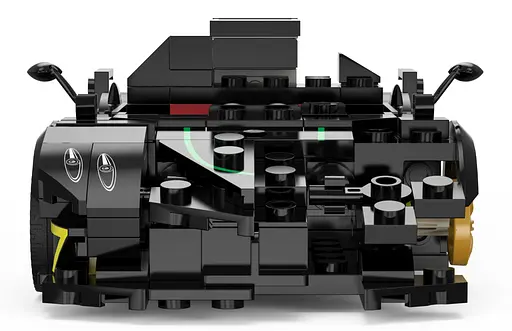 Конструктор дитячий автомобіль Pagani Zonda R чорний RASTAR - фото 7