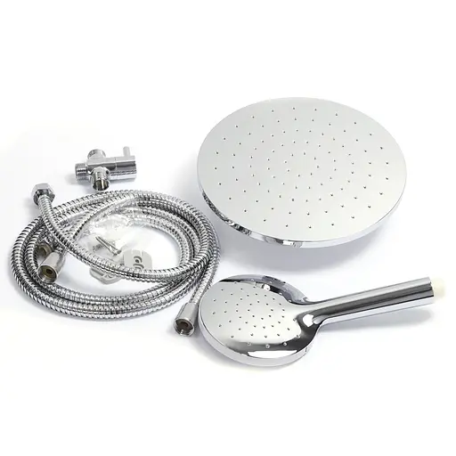 Душова система без змішувача Zerix DK-002 ZX3094, Хром - фото 4