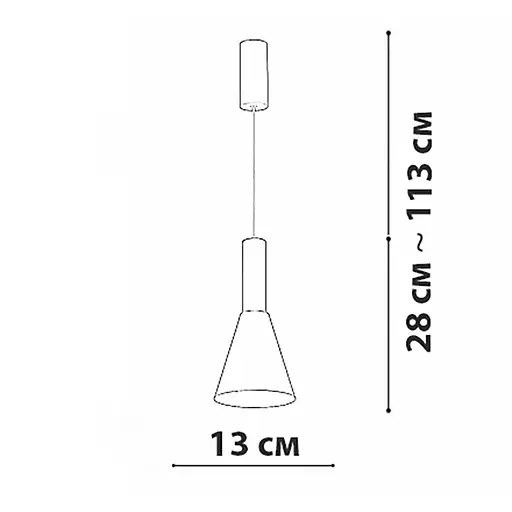 Підвісний світильник Friendlylight Dublin D FL3006 - фото 4